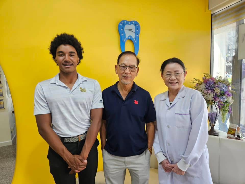 Happy patient at @Bangkok Dental